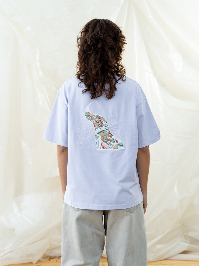 Paperdreams | T-Shirt Vintage Purple - maezen
