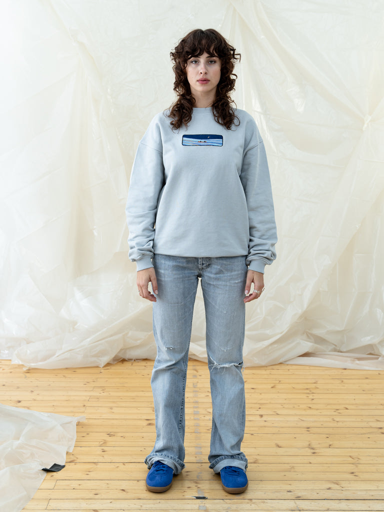 Into the Abyss | Sweater Vintage Grey - maezen