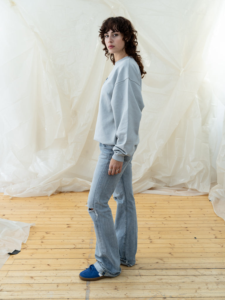 Into the Abyss | Sweater Vintage Grey - maezen