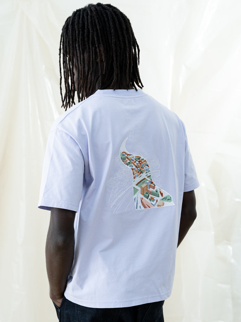 Paperdreams | T-Shirt Vintage Purple - maezen