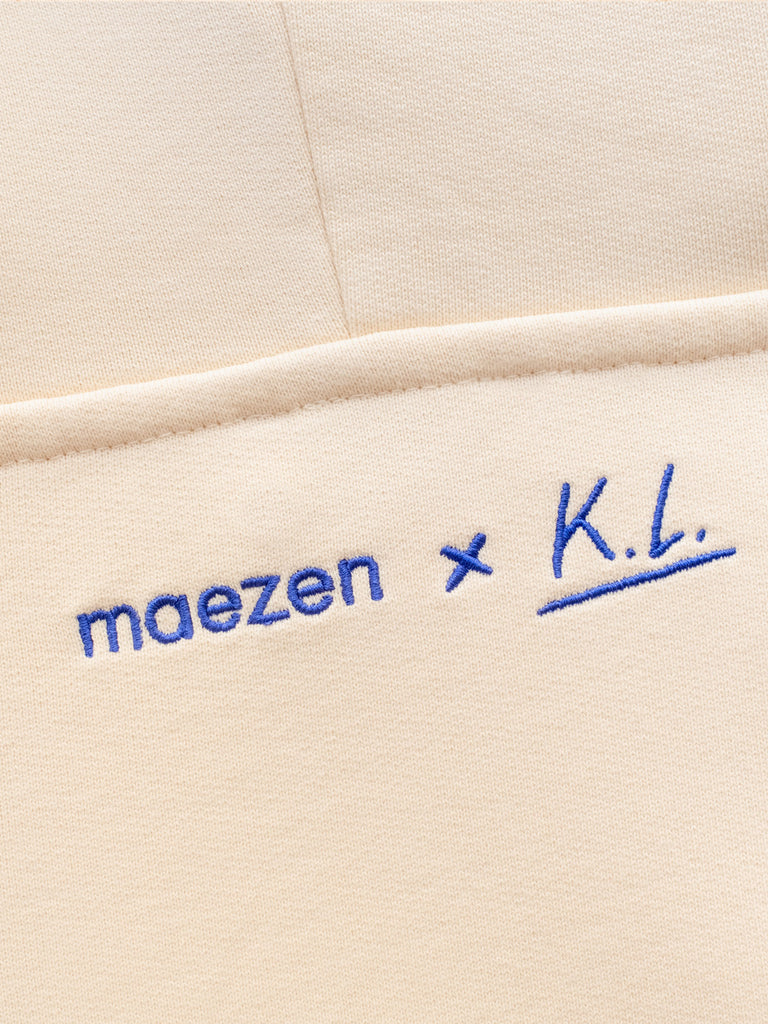 Garden of Delights | Hoodie Natural Raw - maezen