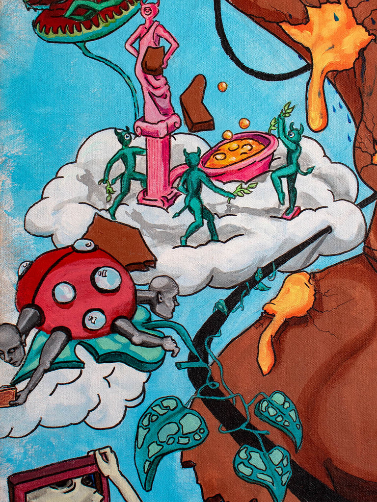 Goldmine | The Body - original artwork - maezen