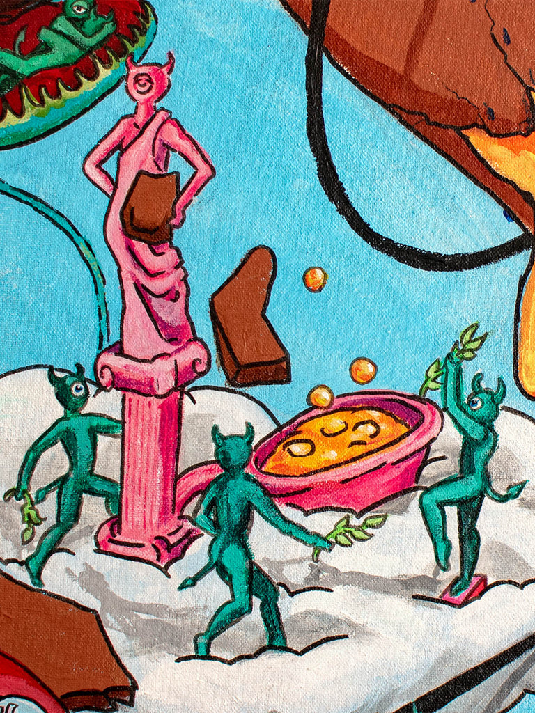 Goldmine | The Body - original artwork - maezen