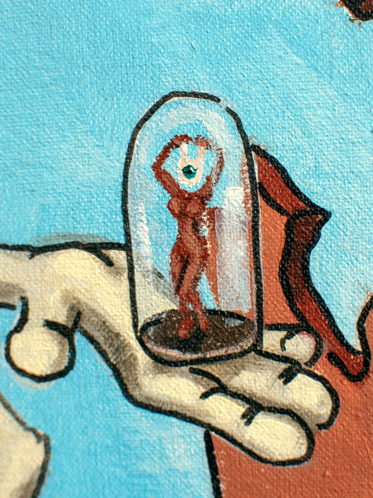 Goldmine | The Body - original artwork - maezen