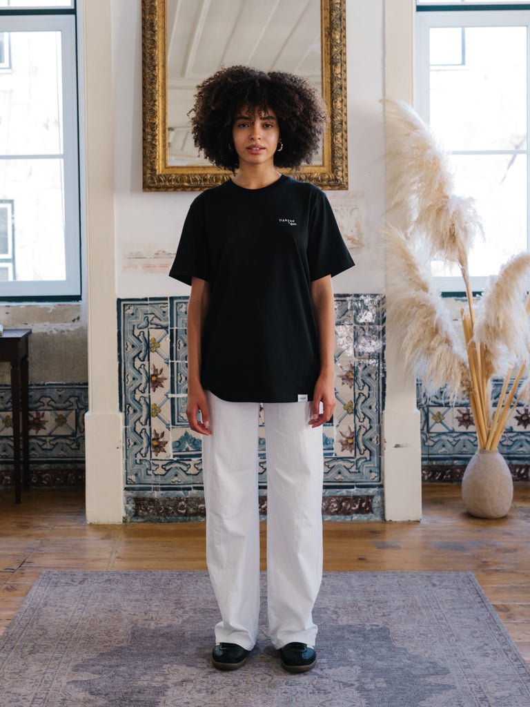 When you cross my mind | T-Shirt Black - maezen