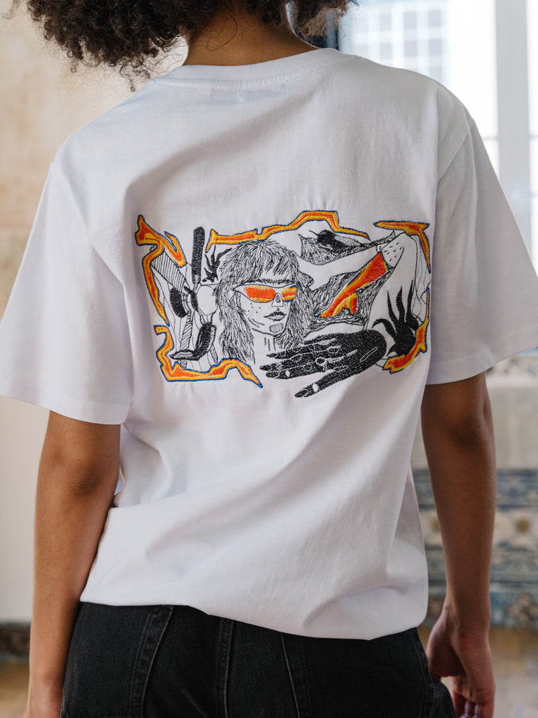 Summer Blizz | T-Shirt White - maezen