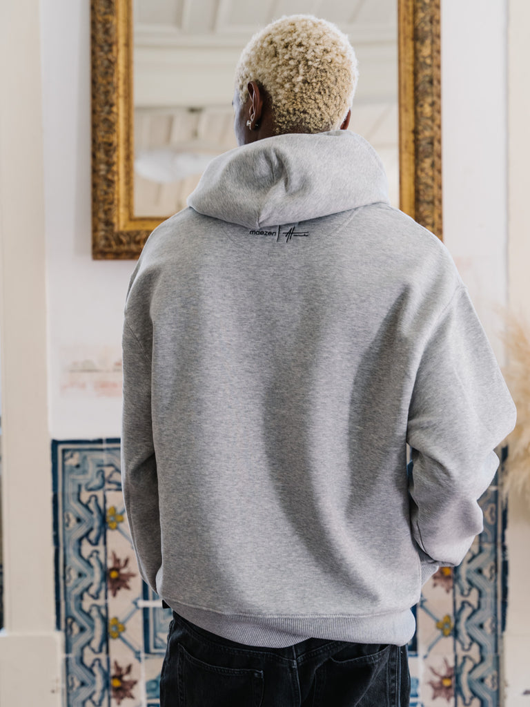 Interconnections | Hoodie Grey - maezen