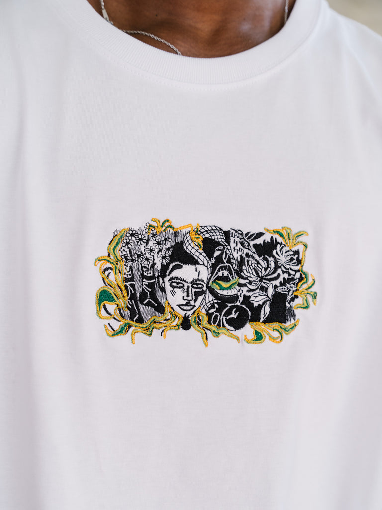 Sunlit | T-Shirt White - maezen