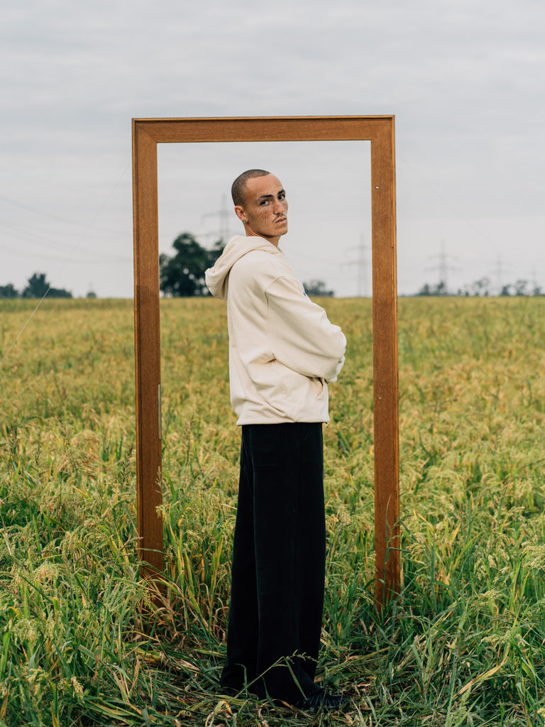 Garden of Delights | Hoodie Natural Raw - maezen