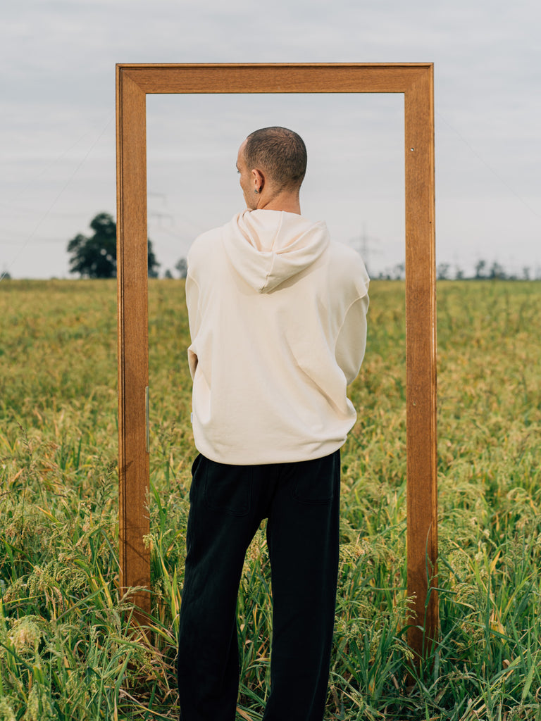 Garden of Delights | Hoodie Natural Raw - maezen