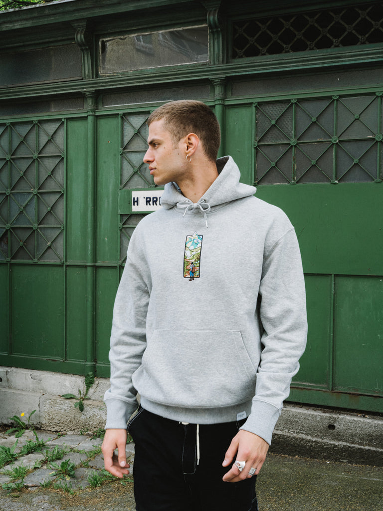 Annapurna | Hoodie Heather Grey - maezen
