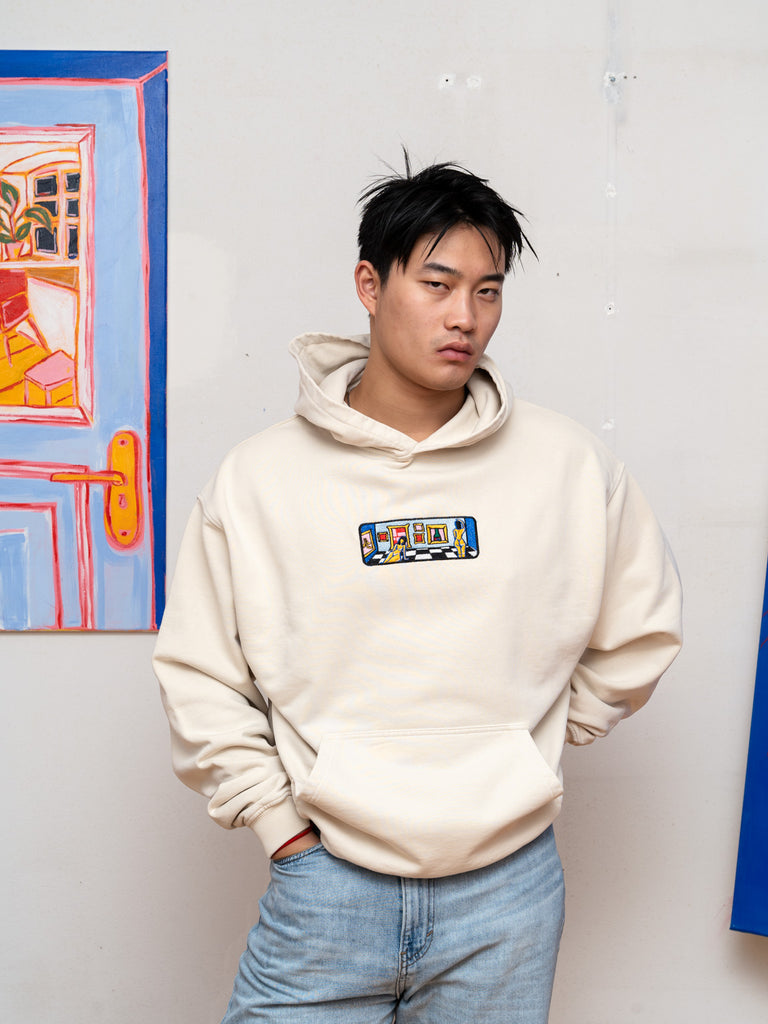 I Only See Art | Hoodie Sand - maezen