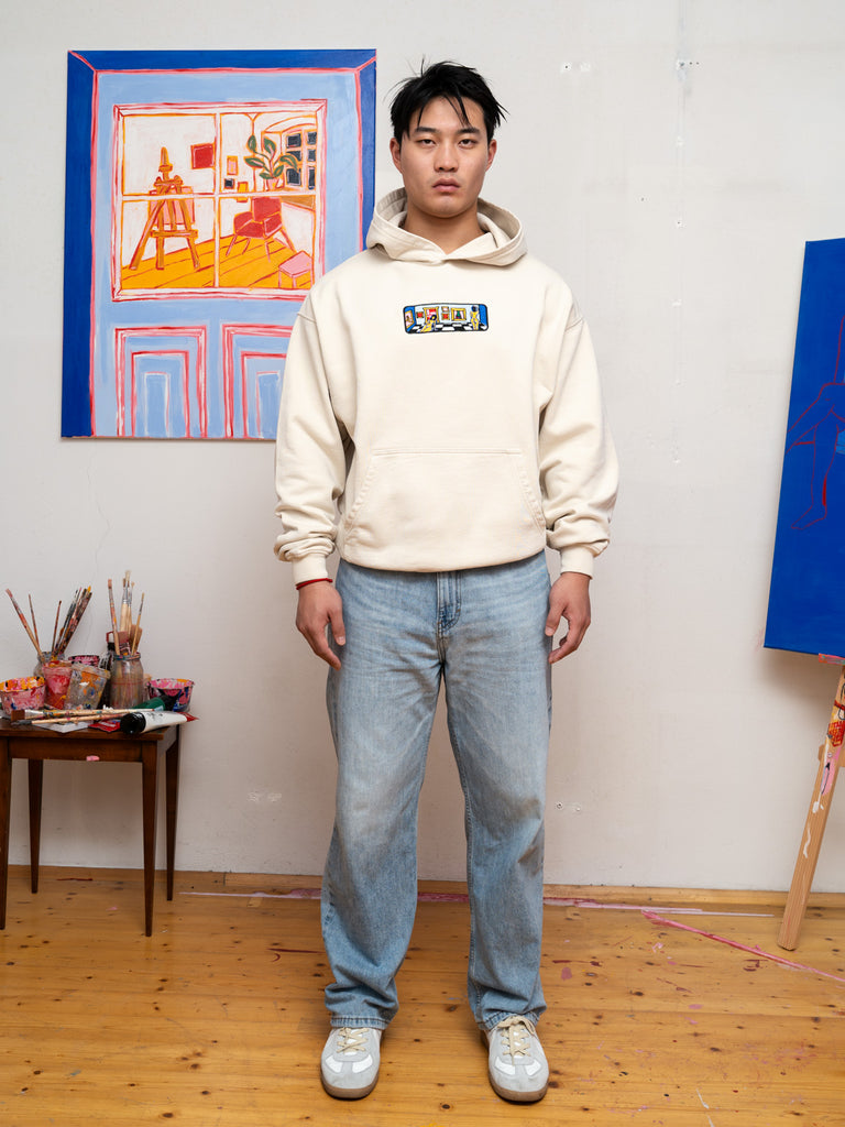 I Only See Art | Hoodie Sand - maezen