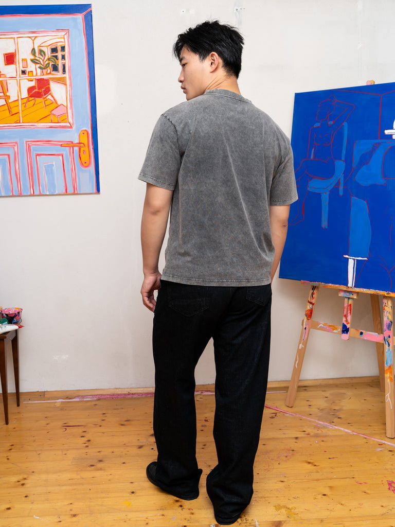 My Fav Wine | T-Shirt Stone Grey - maezen