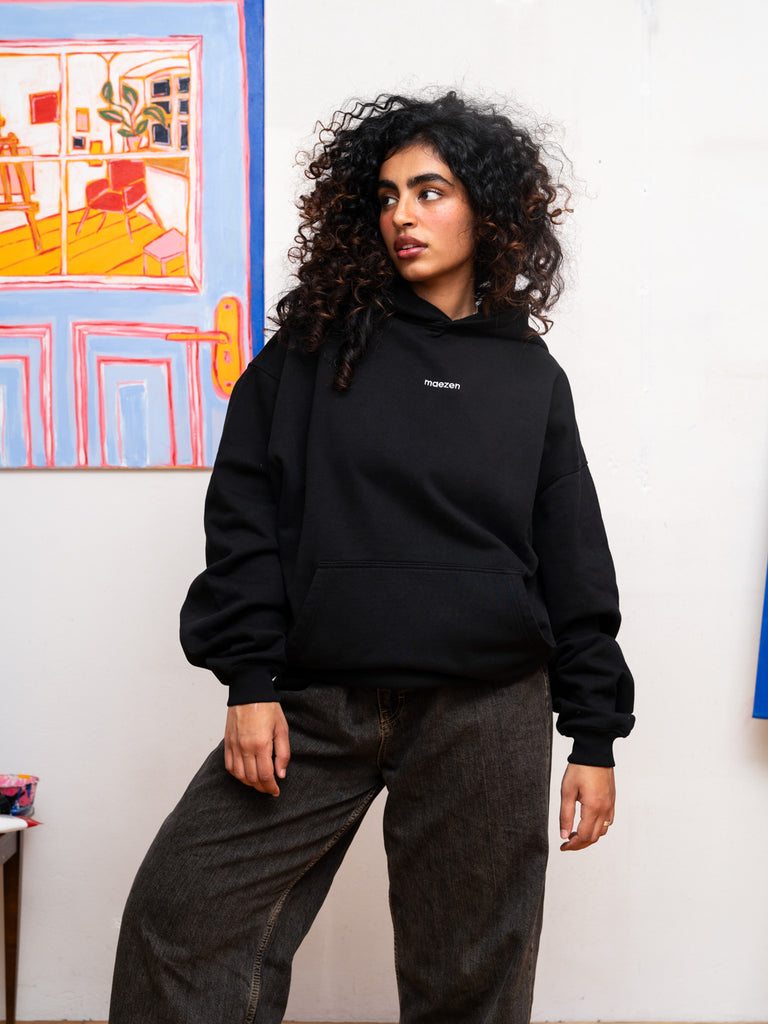 Me Time | Hoodie Black - maezen