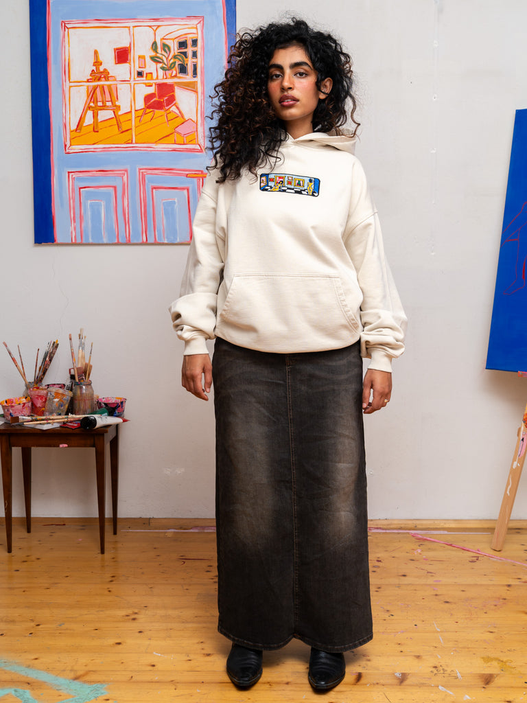 I Only See Art | Hoodie Sand - maezen