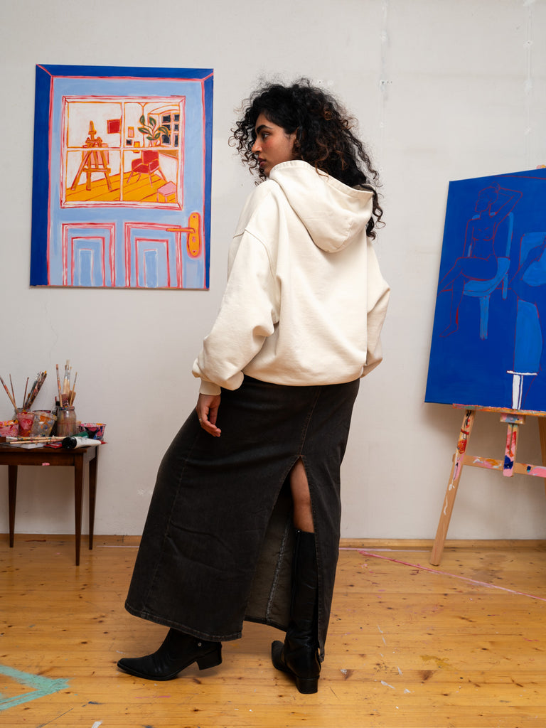 I Only See Art | Hoodie Sand - maezen