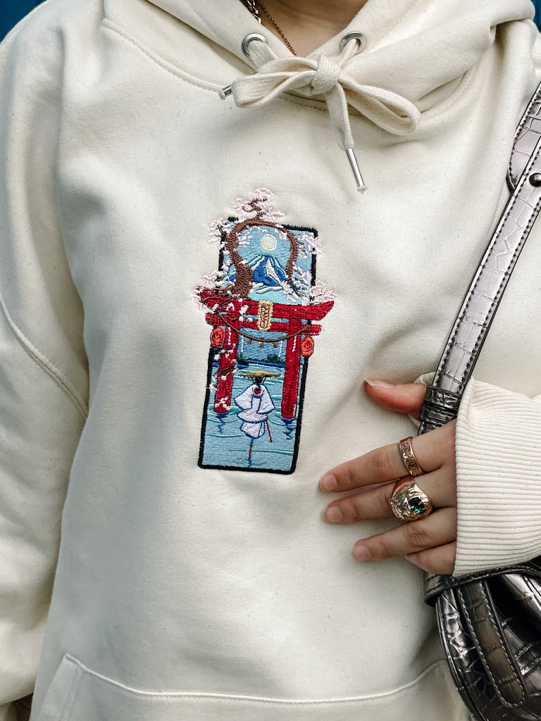 Shinto | Hoodie Natural Raw - maezen