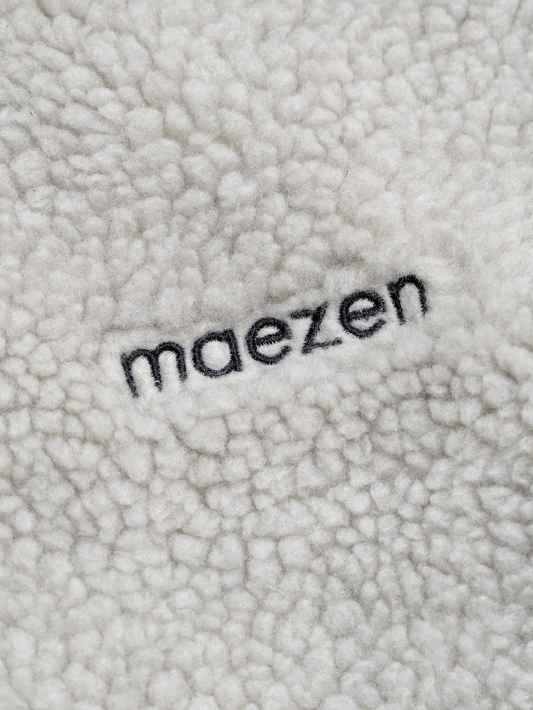 Le Regardeur | Fleece Jacket Stone Grey - maezen