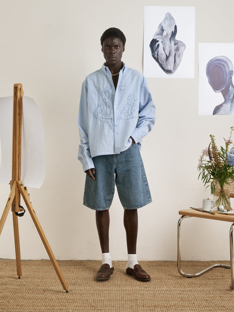 Unveil | Shirt Light Blue - maezen