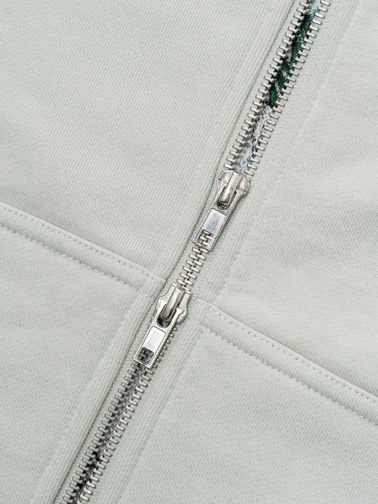 Beauty in Resistance | Zip-Hoodie Light Grey - maezen