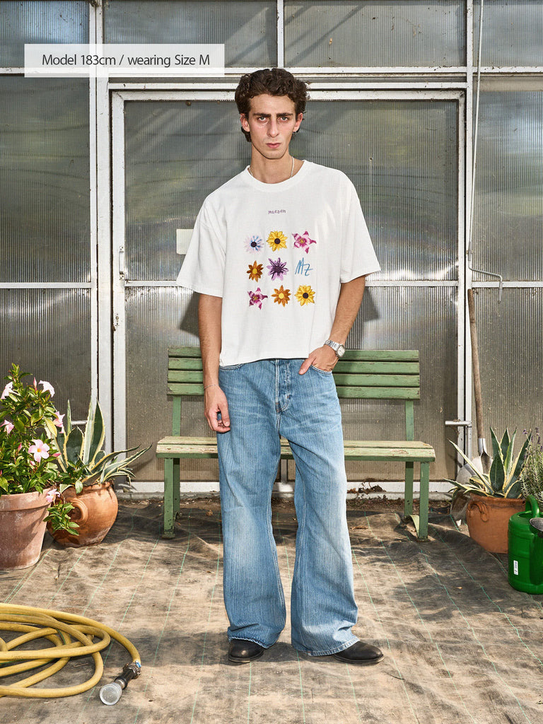 Choose your Flower | T-Shirt Off-White - maezen