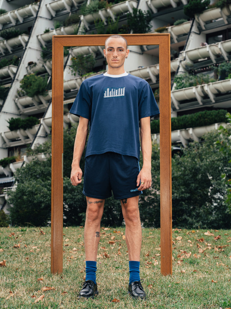 Homes Sweet Homes | T-Shirt Navy Blue - maezen