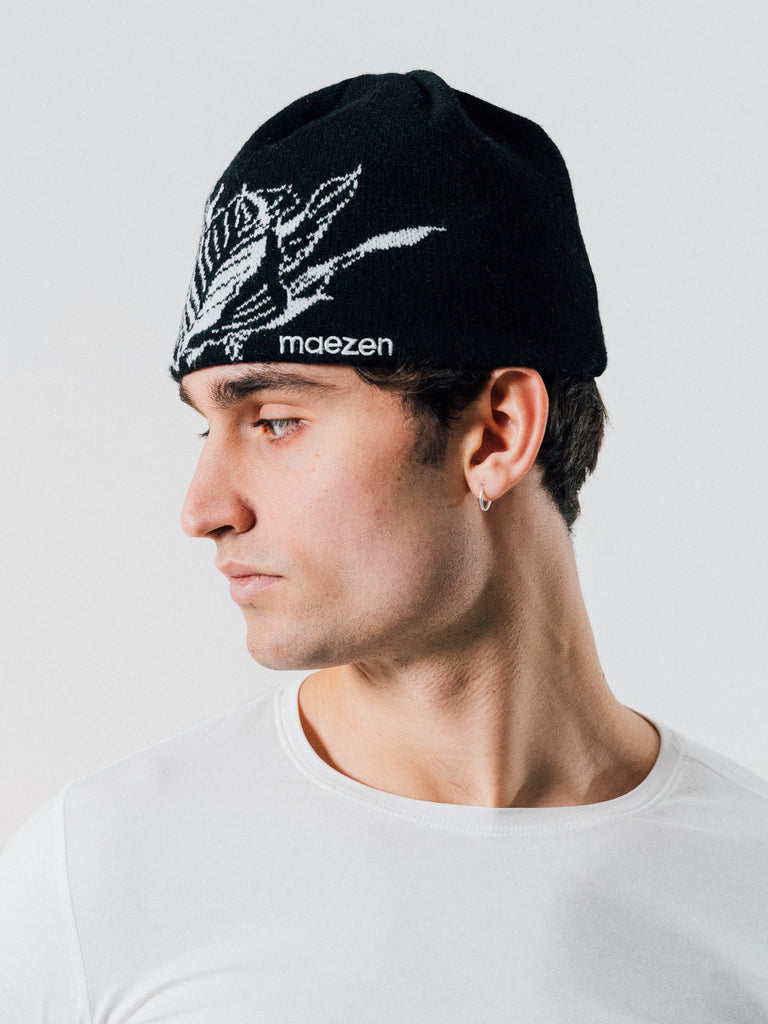 Aglaonema | Beanie Black & White - maezen