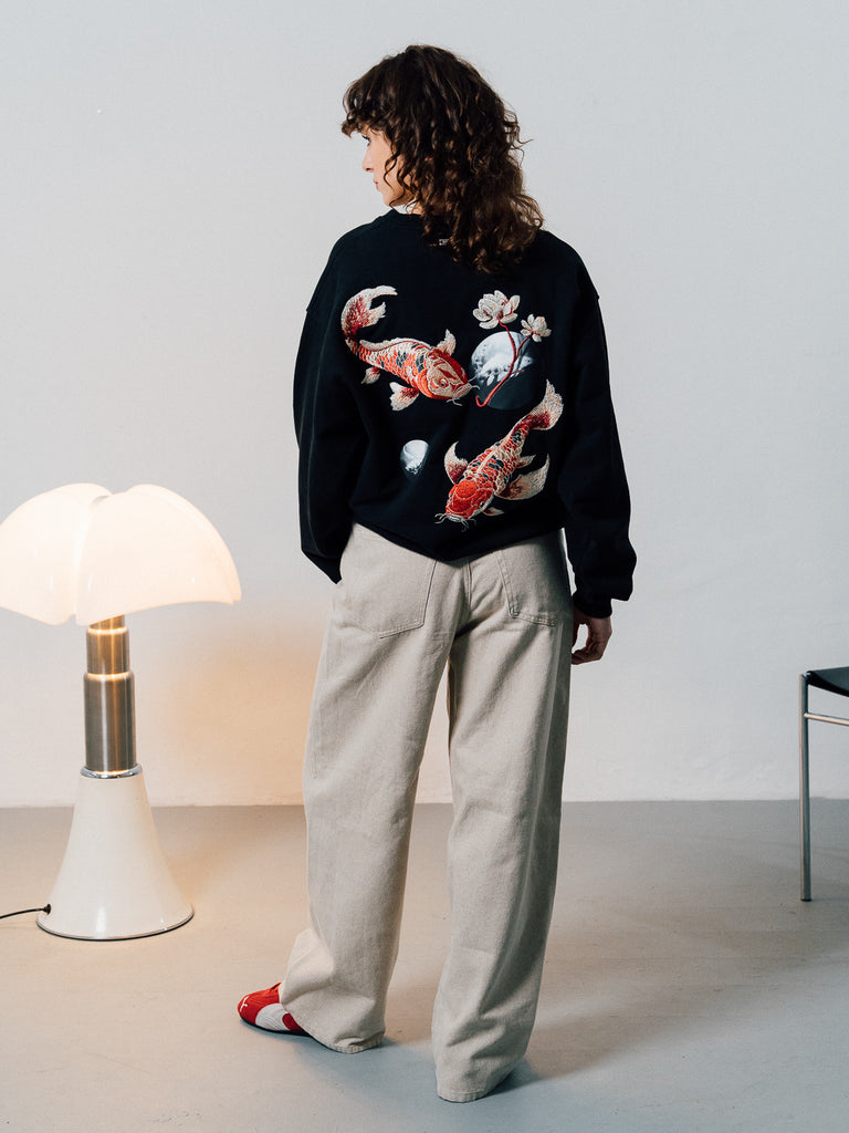 Pearl | Sweater Black - maezen