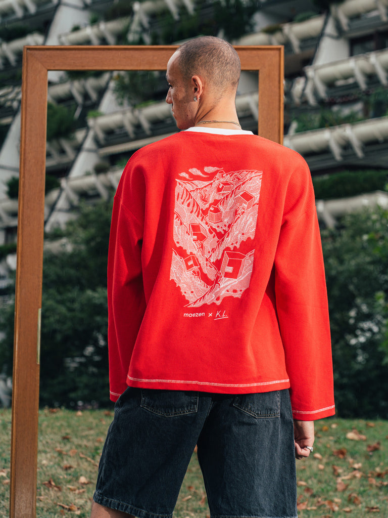 Sisyphus | Longsleeve Red - maezen
