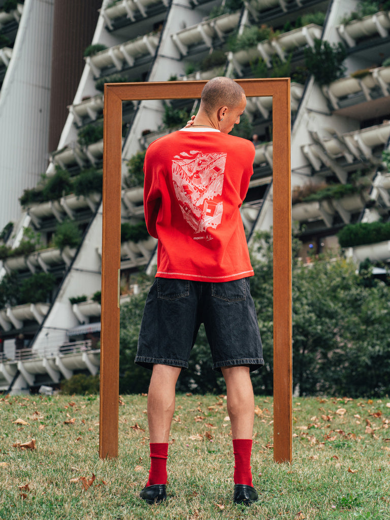 Sisyphus | Longsleeve Red - maezen