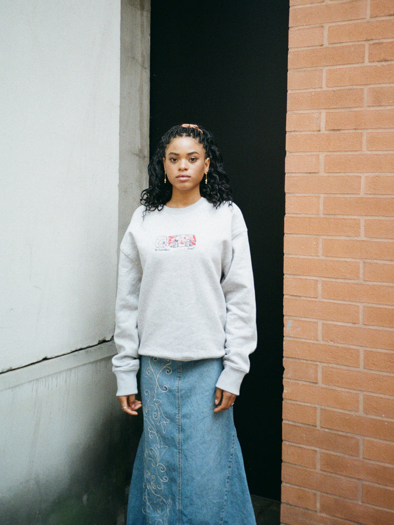 The Stonethrow | Sweater Grey - maezen