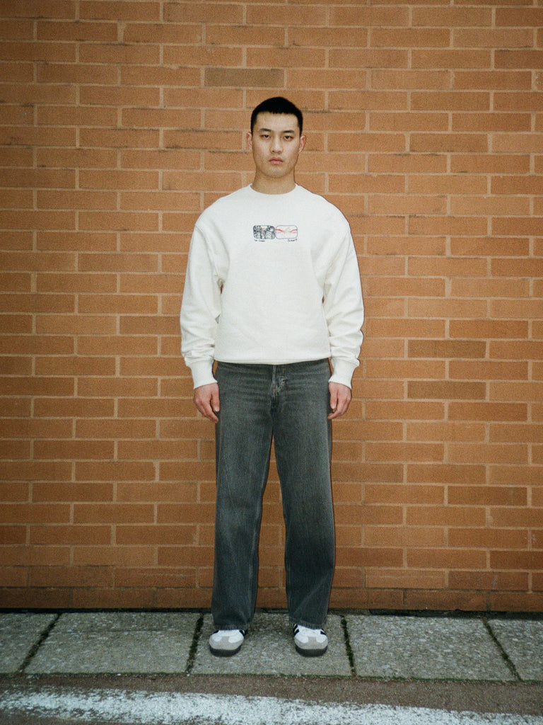 The Stare | Sweater Natural Raw - maezen