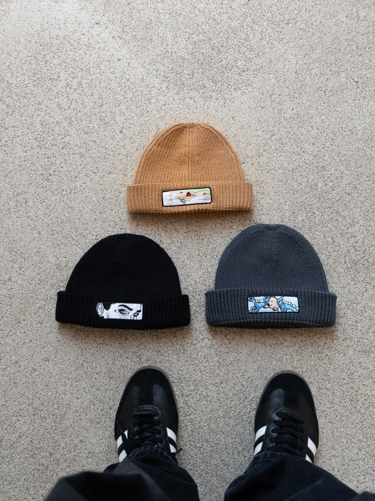 Melting Home | Beanie Graphite Grey - maezen