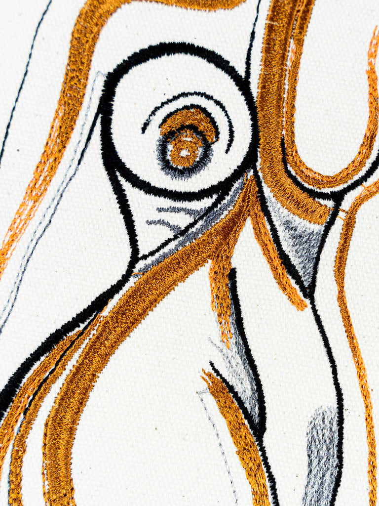 Sleepwalking Cleopatra | Tote Bag Natural Raw - maezen