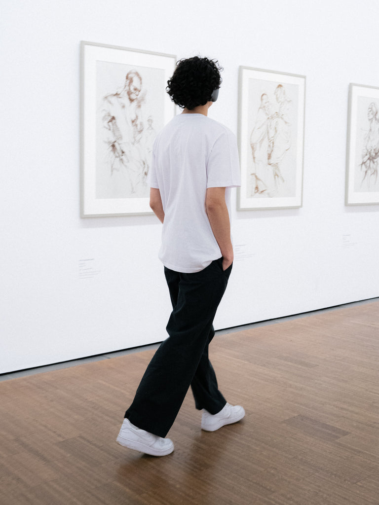 Eclipsed Valley | T-Shirt White - maezen