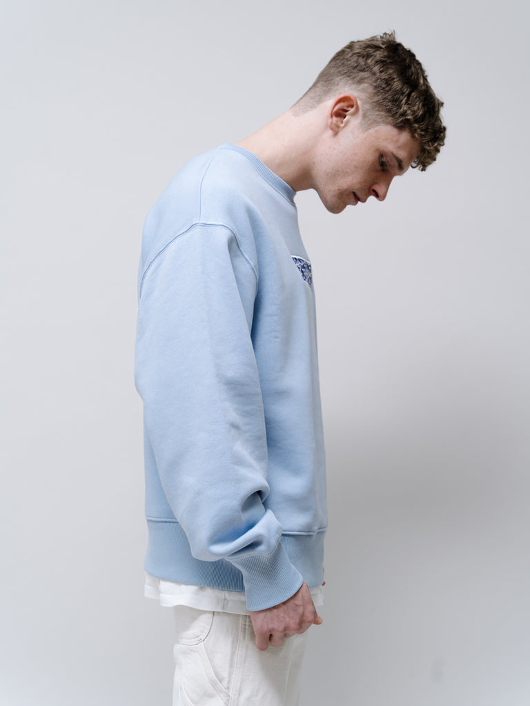 Foule | Sweater Serene Blue - maezen