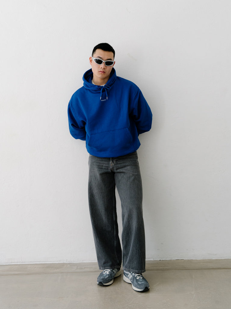 The Loop | Hoodie Worker Blue - maezen