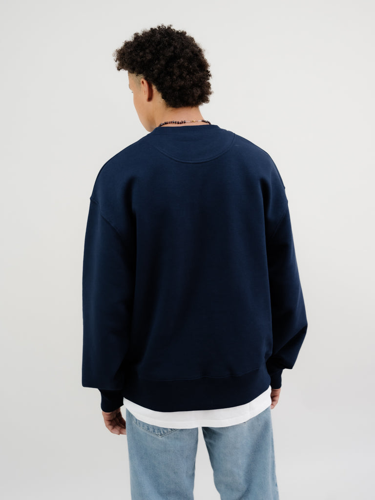 Printemps | Sweater Navy Blue - maezen