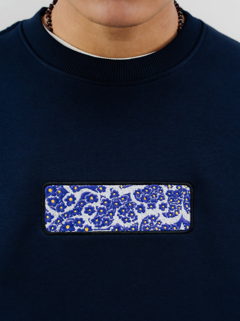 Printemps | T-Shirt Navy Blue - maezen