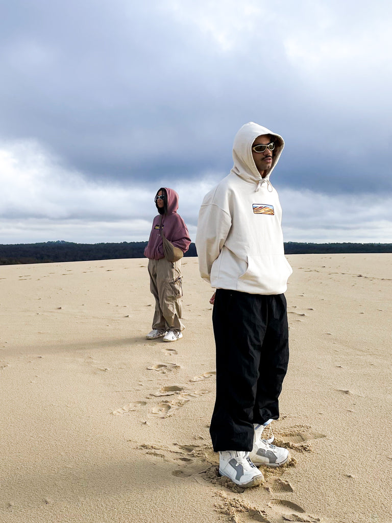 Serene Moments | Hoodie Natural Raw - maezen