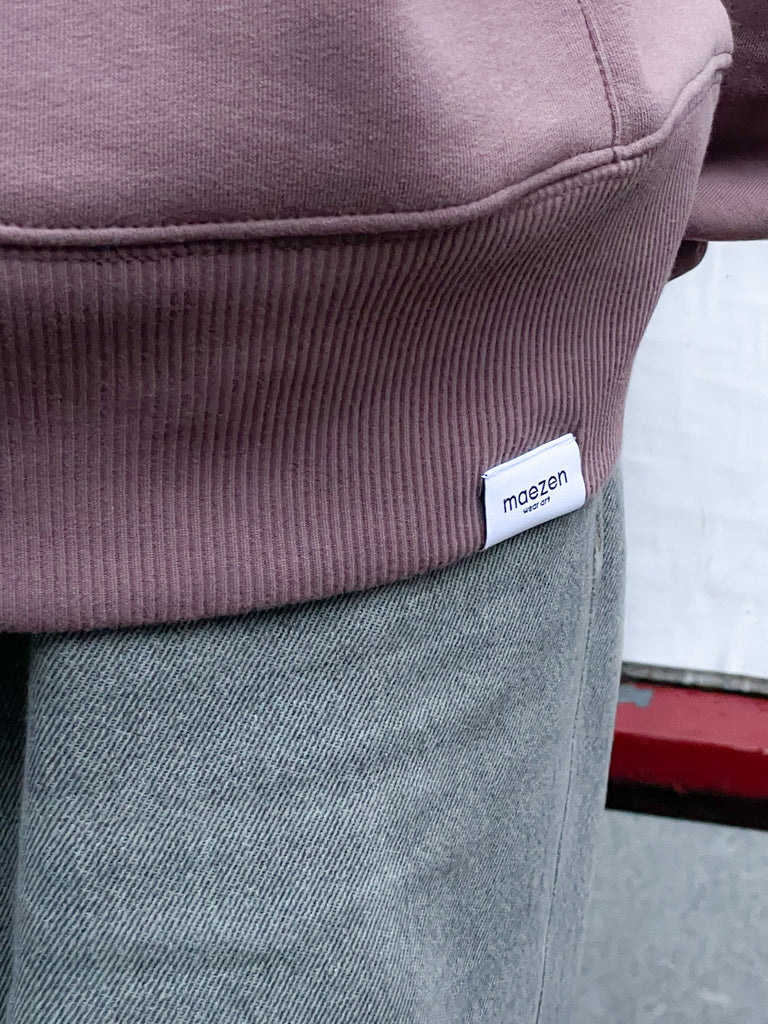 Eclipsed Valley | Hoodie Washed Red - maezen